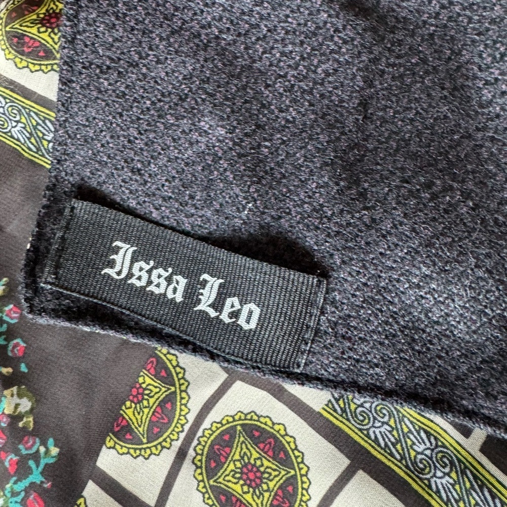 Issa Leo menswear rectangular scarf - Picture 3 of 5